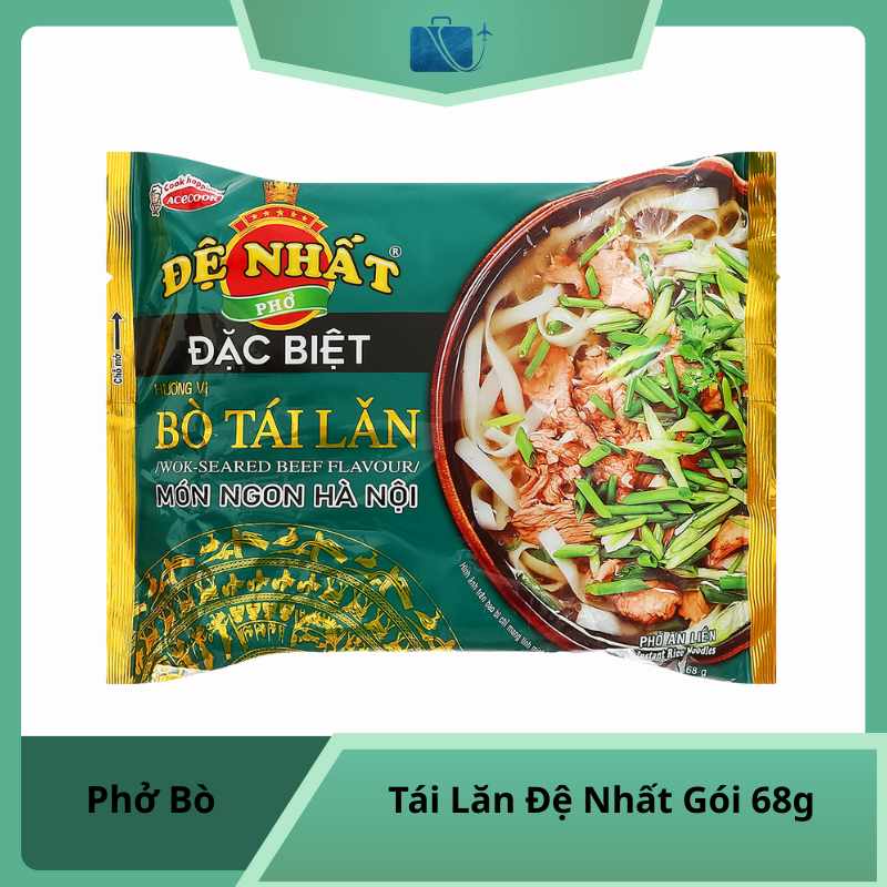 Phở Bò Tái Lăn Đệ Nhất Gói 68g