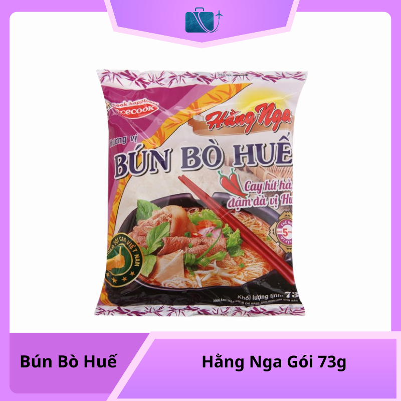 Bún Bò Huế Hằng Nga Gói 73g