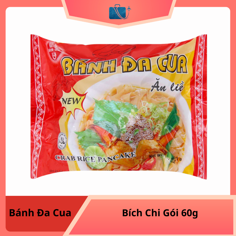 Bánh Đa Cua Bích Chi Gói 60g