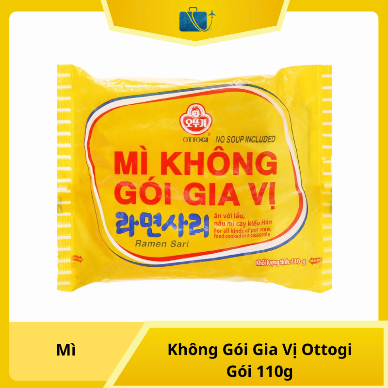 Mì Không Gói Gia Vị Ottogi Gói 110g