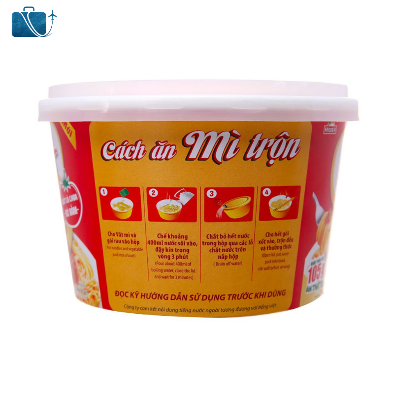 Thùng 12 Tô Mì Trộn Cung Đình Kool Spaghetti 105g 2