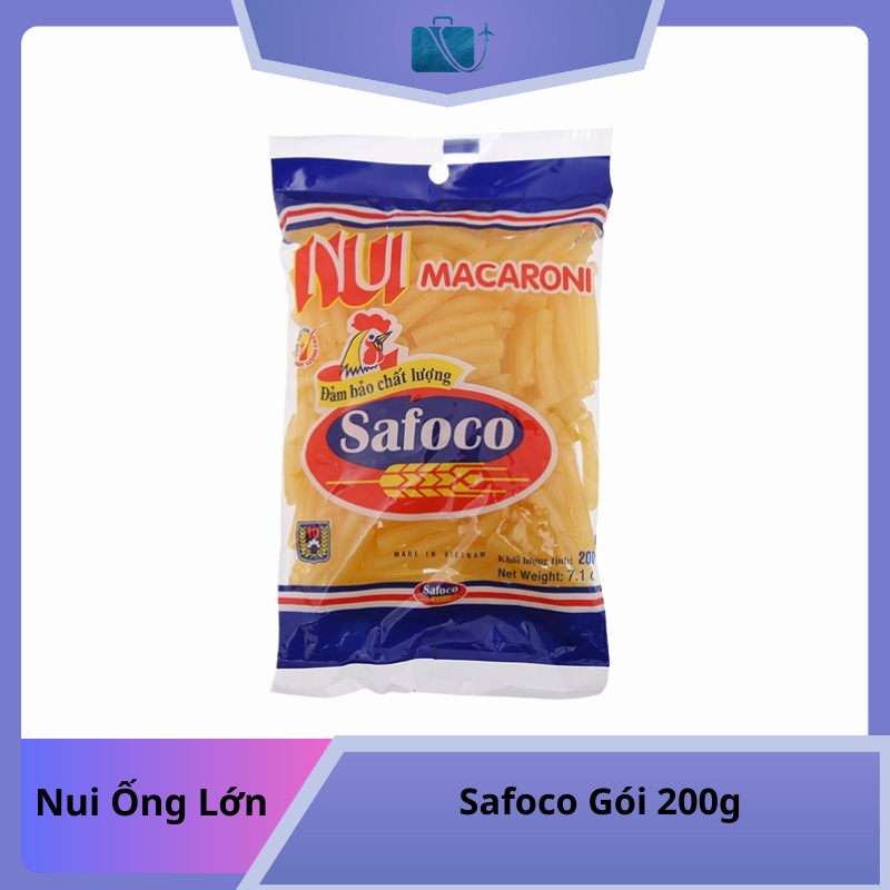 Nui Ống Lớn Safoco Gói 200g