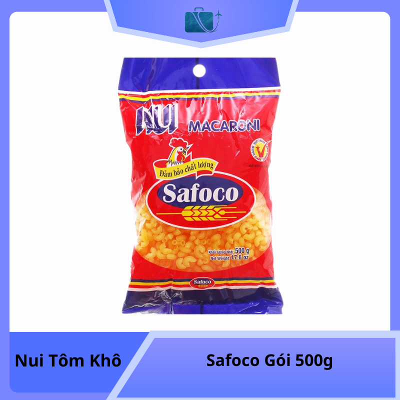 Nui Tôm Khô Safoco Gói 500g