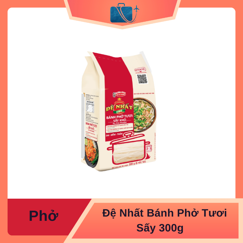 Phở Đệ Nhất Bánh Phở Tươi Sấy 300g