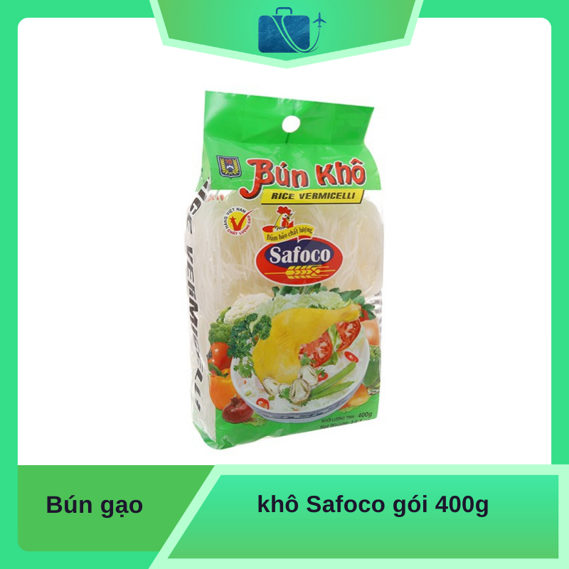 Bún Gạo Khô Safoco Gói 400g