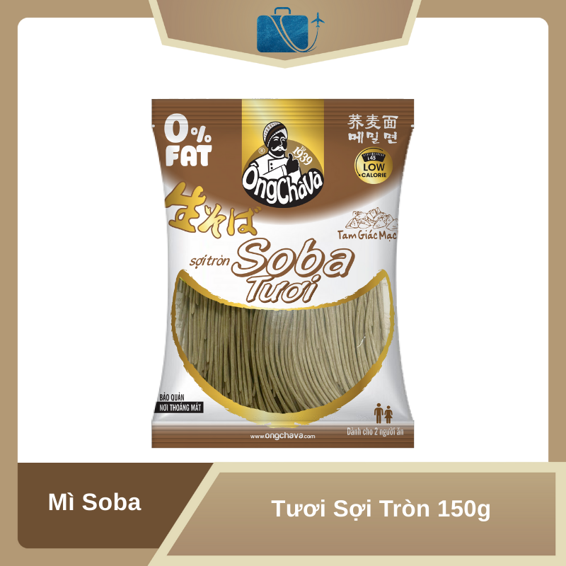Mì Soba Tươi Sợi Tròn 150g