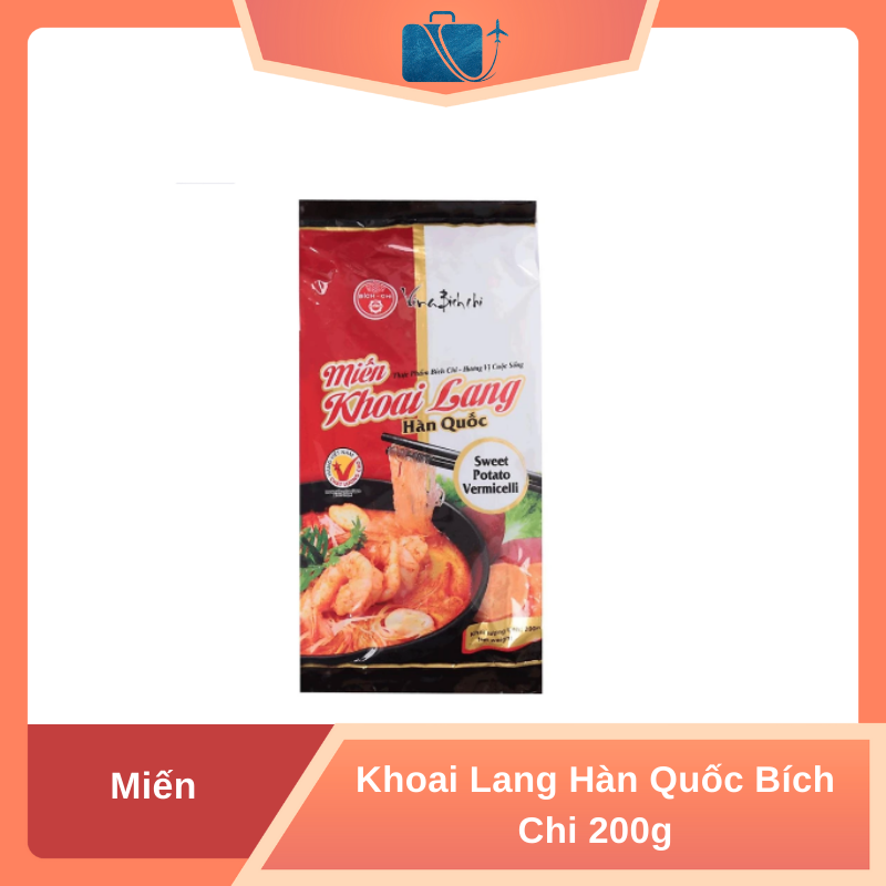 Miến Khoai Lang Hàn Quốc Bích Chi 200g