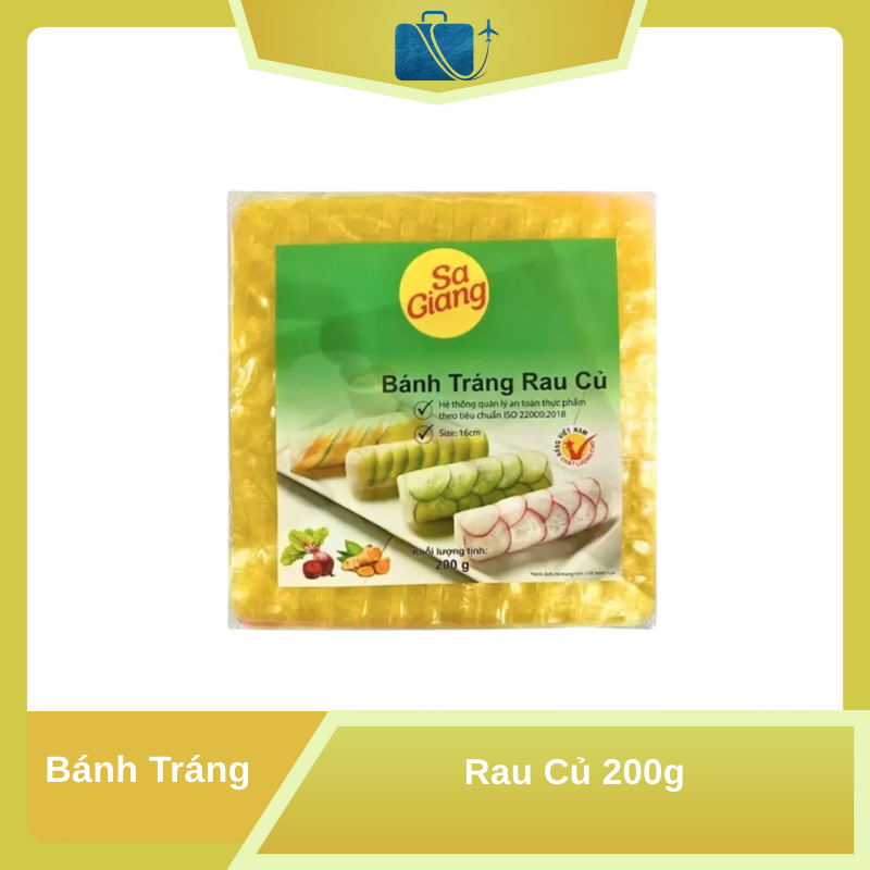 Bánh Tráng Rau Củ 200g