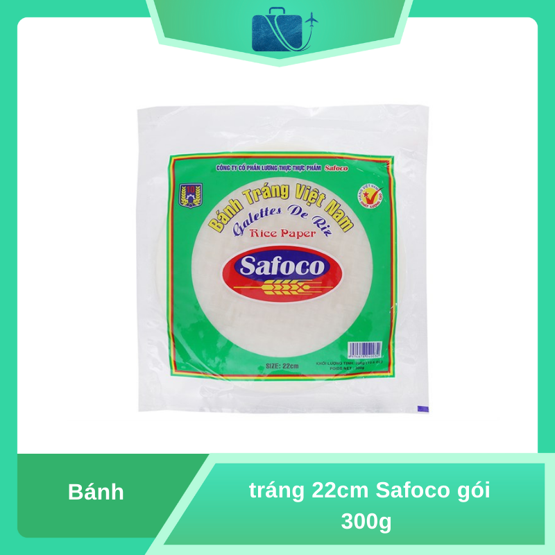 Bánh tráng 22cm Safoco gói 300g