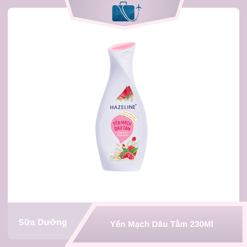 Sữa Dưỡng Thể Hazeline Yến Mạch Dâu Tằm 230ml