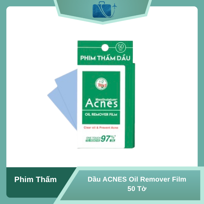 Phim Thấm Dầu Acnes Oil Remover Film 50 Tờ