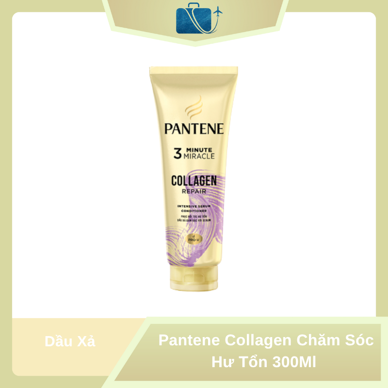 Dầu Xả Pantene 3 Phút Diệu Kỳ Collagen 300ml