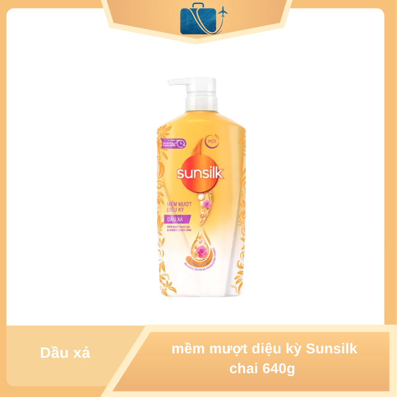 Dầu Xả Sunsilk Mềm Mượt Diệu Kỳ 640g