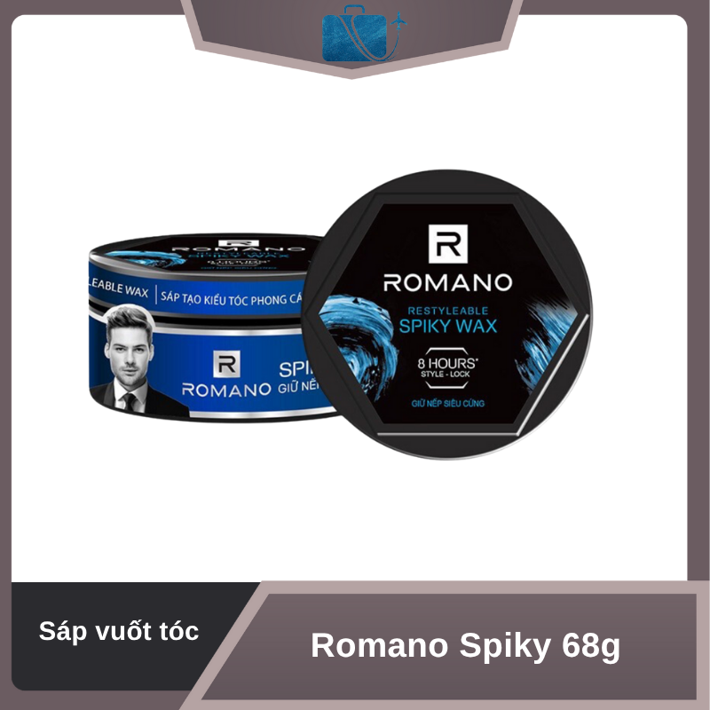 Sáp Vuốt Tóc Romano Spiky 68g
