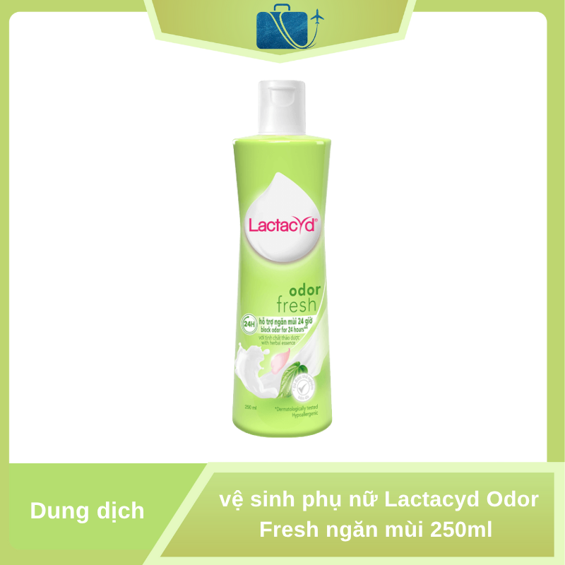 Dung Dịch Vệ Sinh Phụ Nữ Lactacyd Odor Fresh Ngăn Mùi 250ml