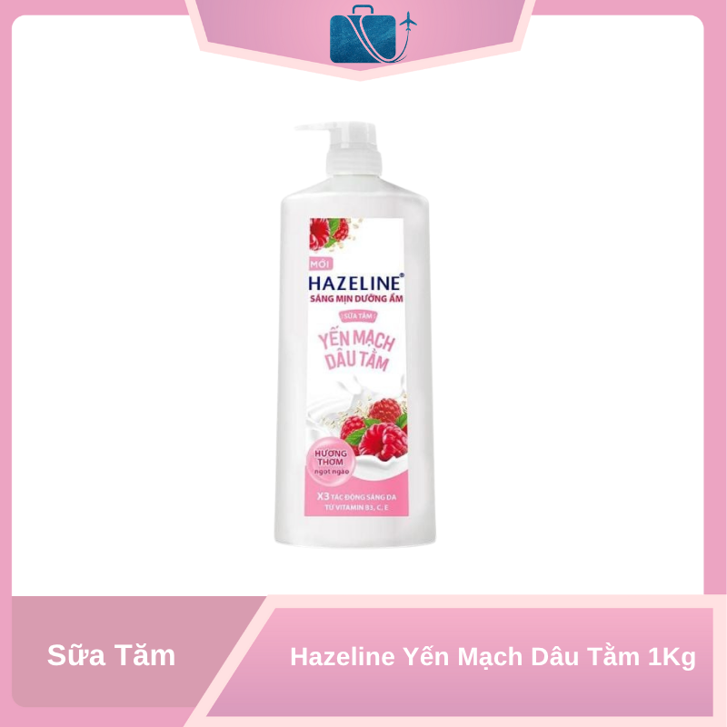 Sữa Tắm Hazeline Yến Mạch Dâu Tằm 1Kg