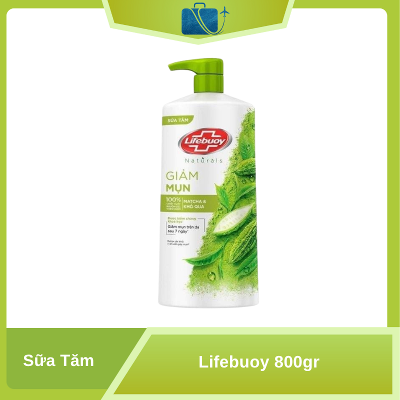Sữa Tắm Lifebuoy 800gr  Diệt Khuẩn, Dưỡng Ẩm