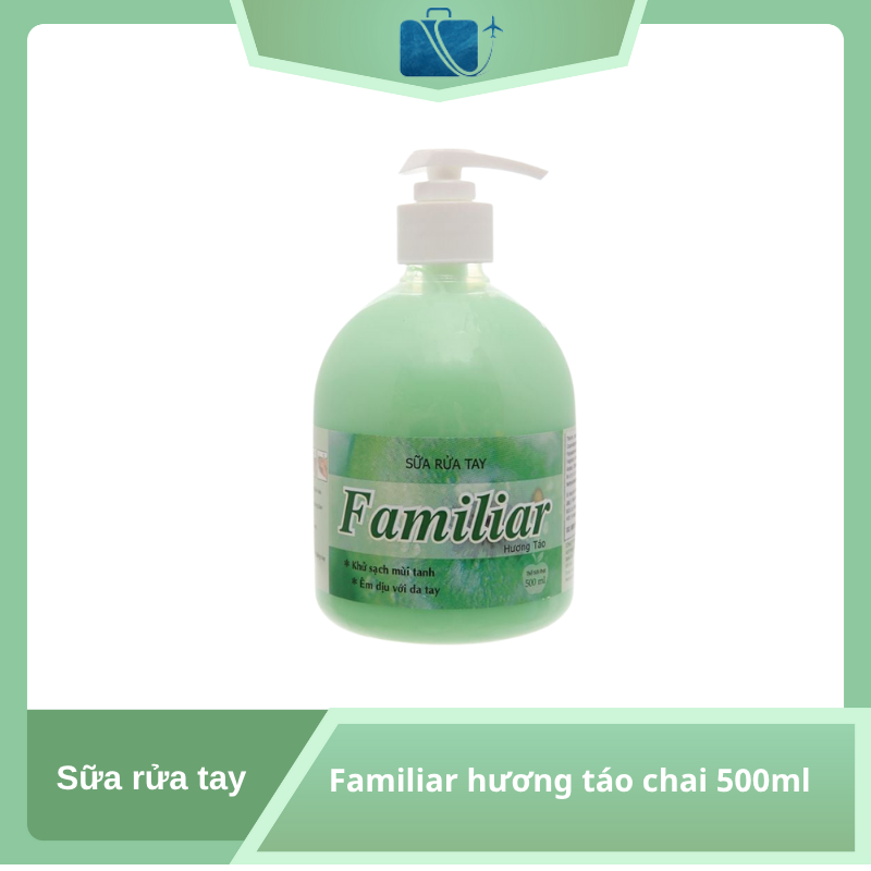 Sữa Rửa Tay Familiar Hương Táo Chai 500ml