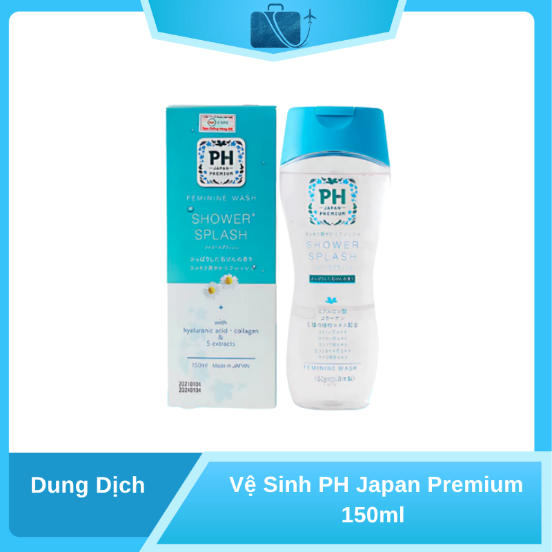 Dung Dịch Vệ Sinh PH Japan Premium 150ml hương hoa cúc