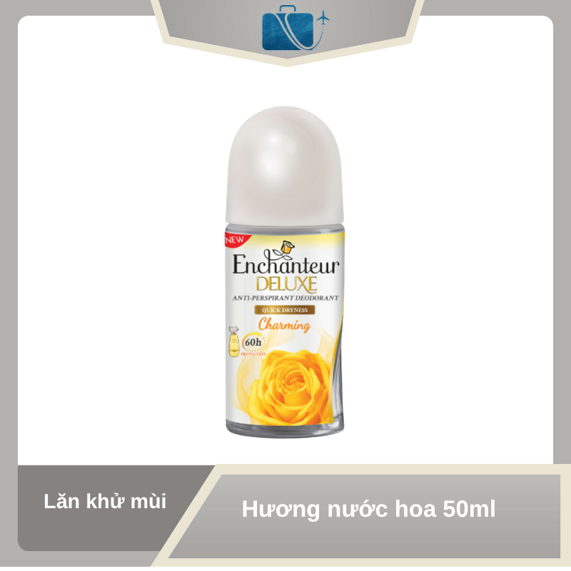 Lăn Khử Mùi Enchanteur Deluxe Charming 50ml