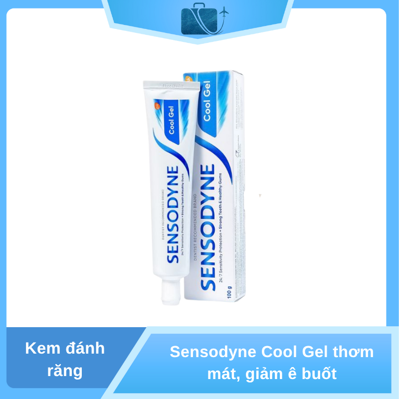 em Đánh Răng Sensodyne Cool Gel 100g