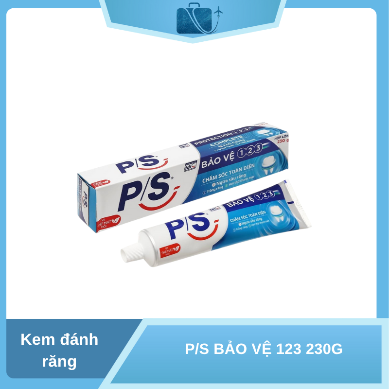 Kem Đánh Răng P/S Bảo Vệ 123 230g