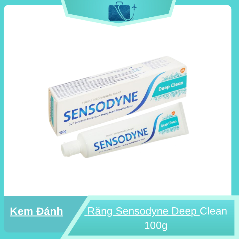Kem Đánh Răng Sensodyne Deep Clean 100g