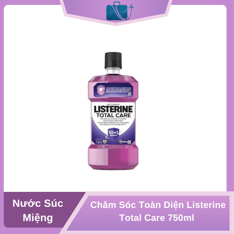 Nước Súc Miệng Listerine Total Care 750ml
