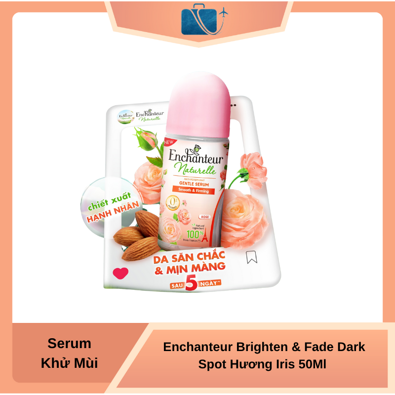 Serum Khử Mùi Thiên Nhiên Enchanteur Smooth & Firming Hương Rose 50ml