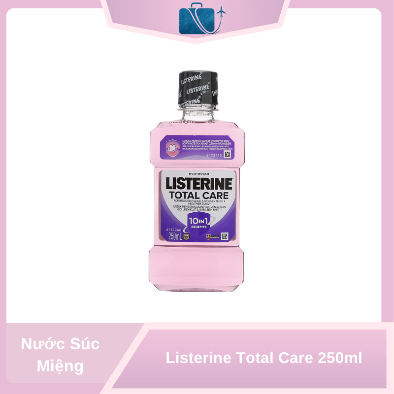 Nước Súc Miệng Listerine Total Care 250ml