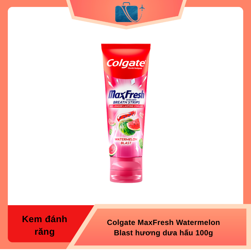 Kem Đánh Răng Colgate MaxFresh Watermelon Blast 100g