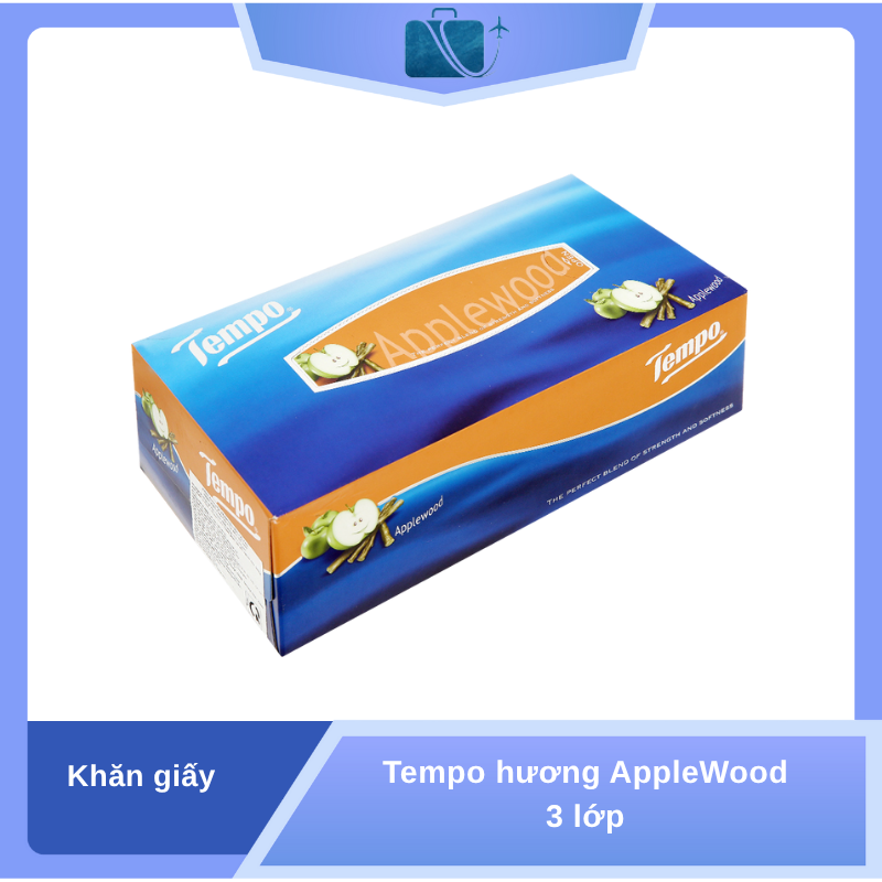 Khăn Giấy Tempo Hương Applewood 3 Lớp – 180 Tờ