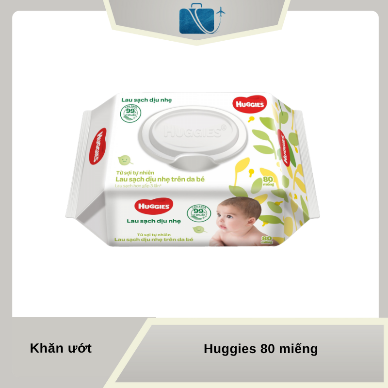 Khăn Ướt Huggies 80 Miếng