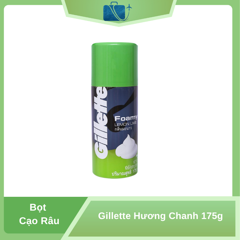 Bọt Cạo Râu Gillette Hương Chanh 175g