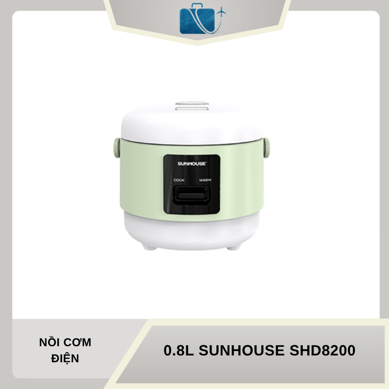 Nồi Cơm Điện 0.8L SUNHOUSE SHD8200