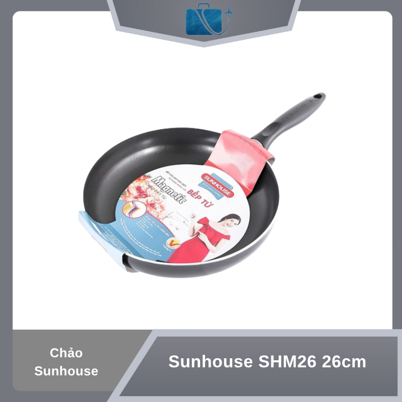 CHẢO ĐÁY TỪ CHỐNG DÍNH SUNHOUSE SHM26