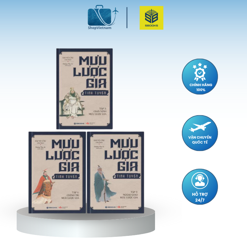 Combo 3 Cuốn Mưu Lược Gia – SBOOKS