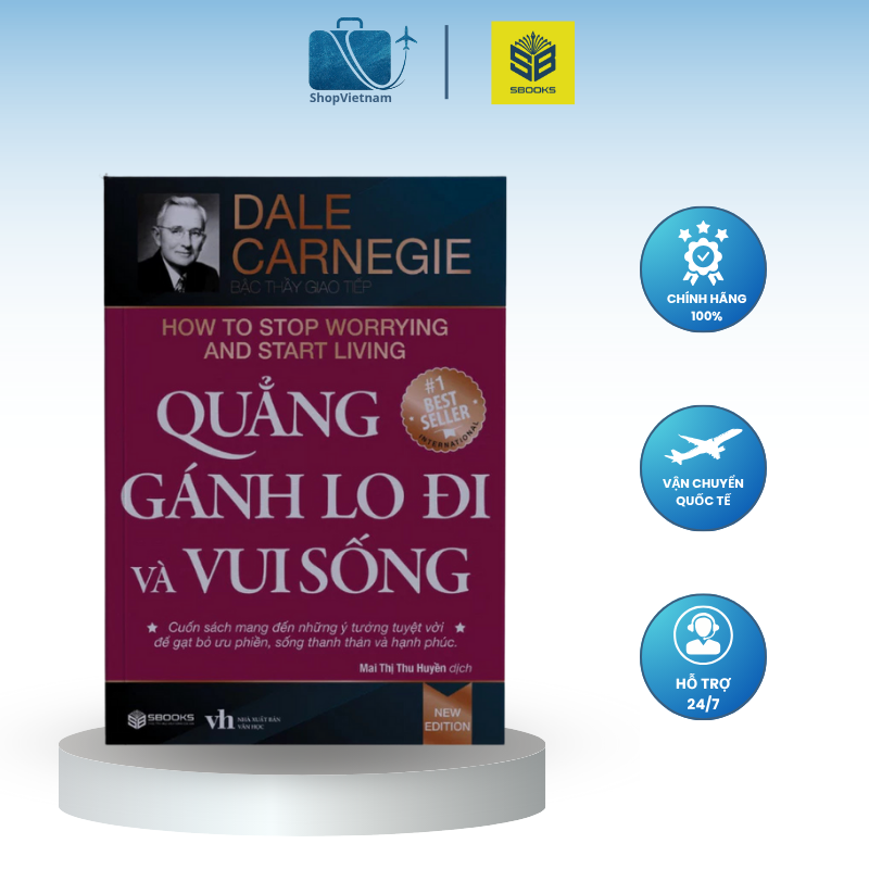Sách Quẳng Gánh Lo Đi & Vui Sống – SBOOKS