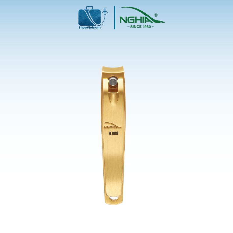 Bấm Móng Kềm Nghĩa B.999 – Inox Mạ Vàng 2