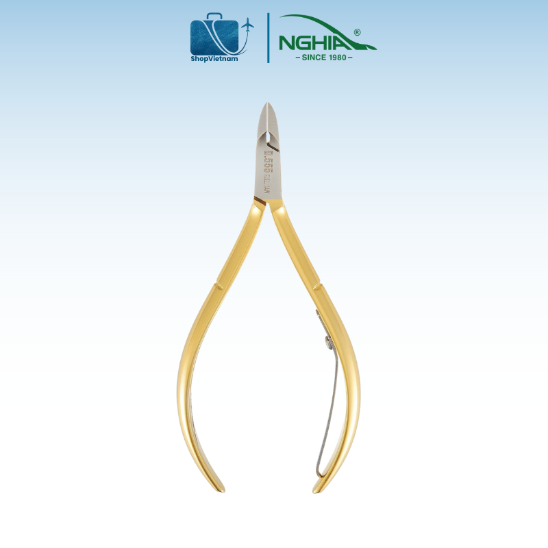 Kềm cắt da Kềm Nghĩa mạ vàng D.555KD 2