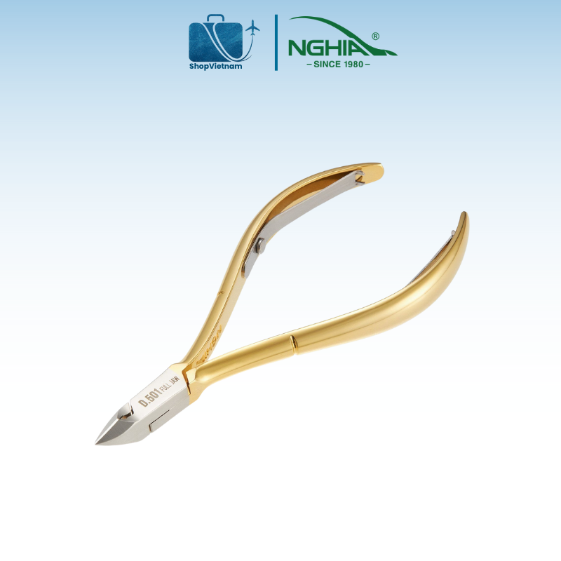 Kềm cắt da Kềm Nghĩa mạ vàng D.501 3