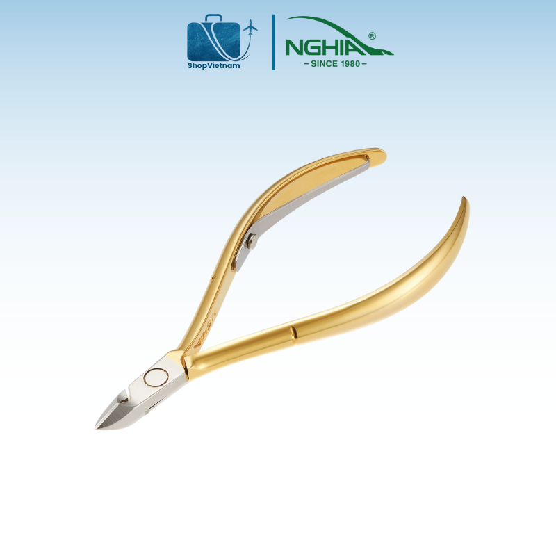Kềm cắt da Kềm Nghĩa mạ vàng D.507V 3