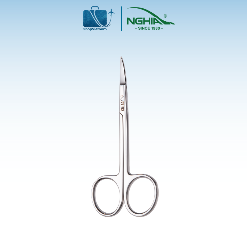 Kéo tỉa lông mày Kềm Nghĩa KM.601 3