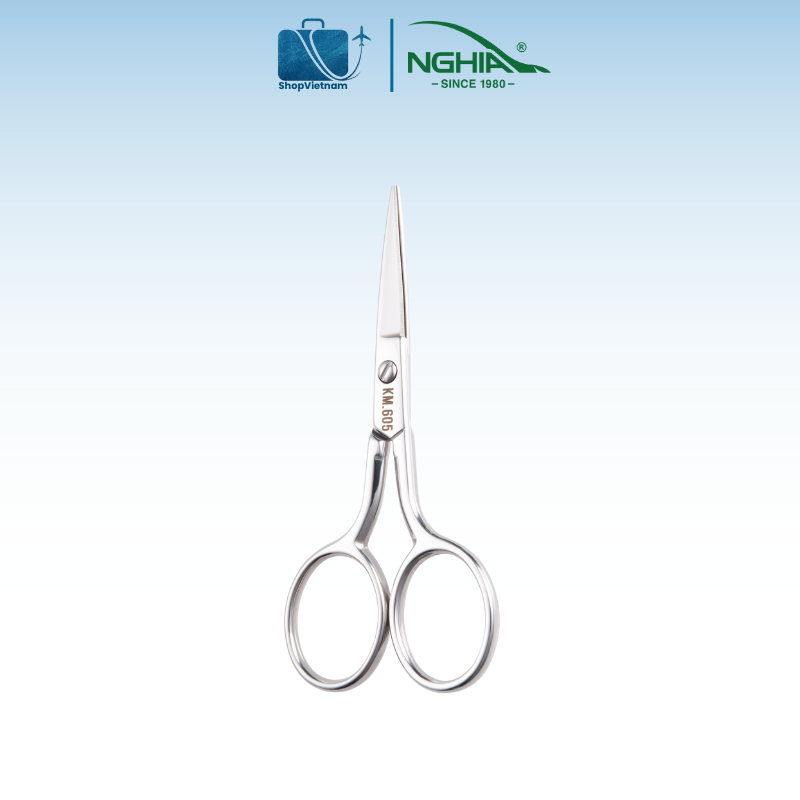 Kéo tỉa lông mày Kềm Nghĩa KM.605 2