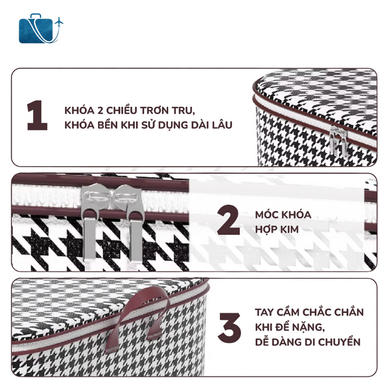 Túi Đựng Quần Áo Chăn Màn Deli 3