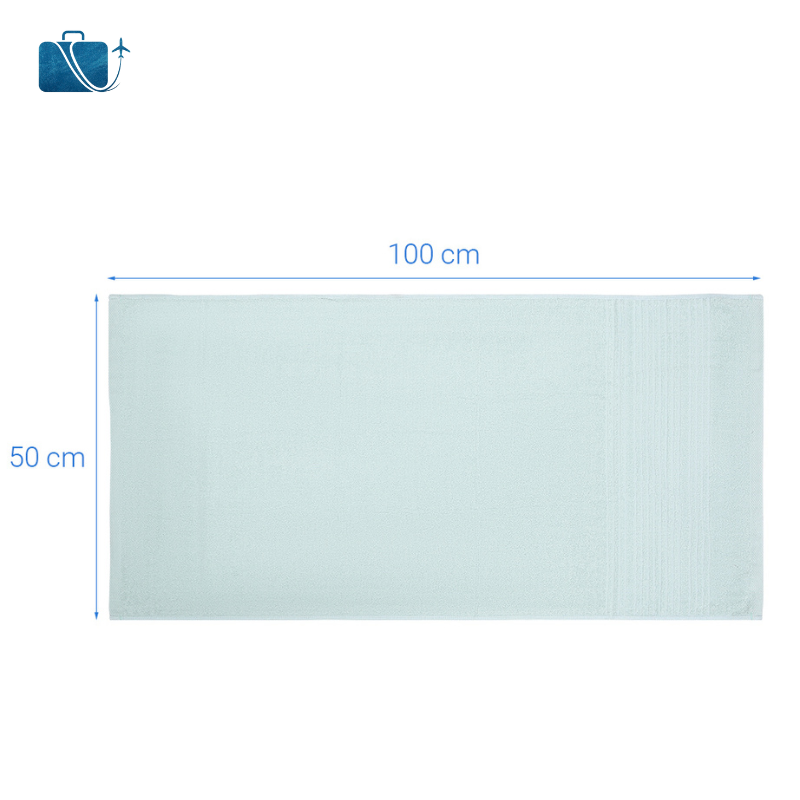 Khăn Tắm Cotton MK XK21 50x100cm Xanh 2