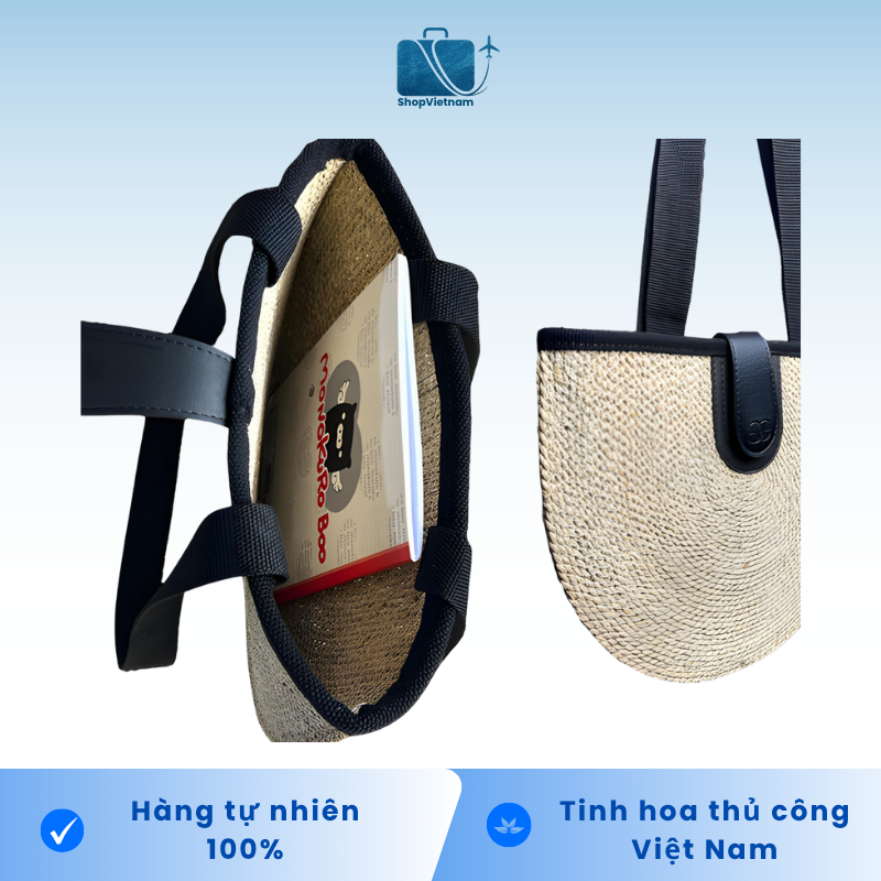 Túi Cói Thời Trang 05 Green Craft