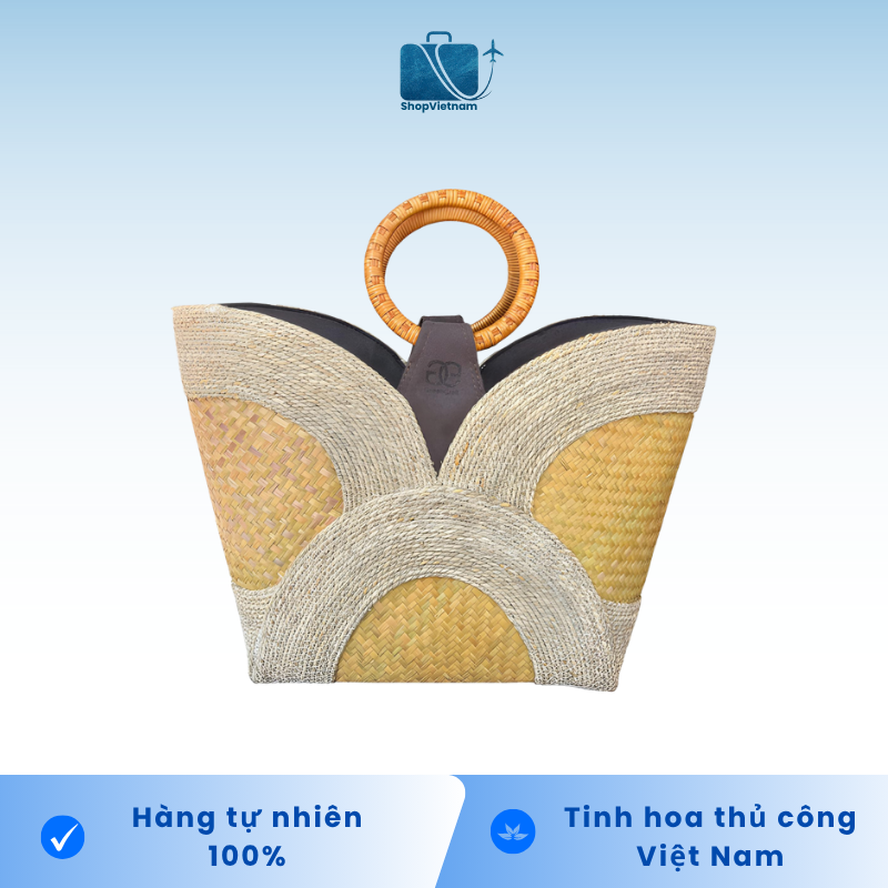 Túi Cói 09 Size Lớn Green Craft