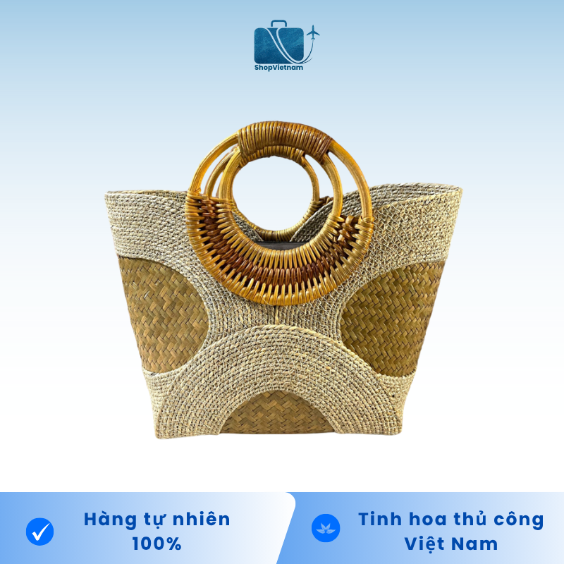 Túi Cói Thời Trang 09 Size Nhỏ Green Craft