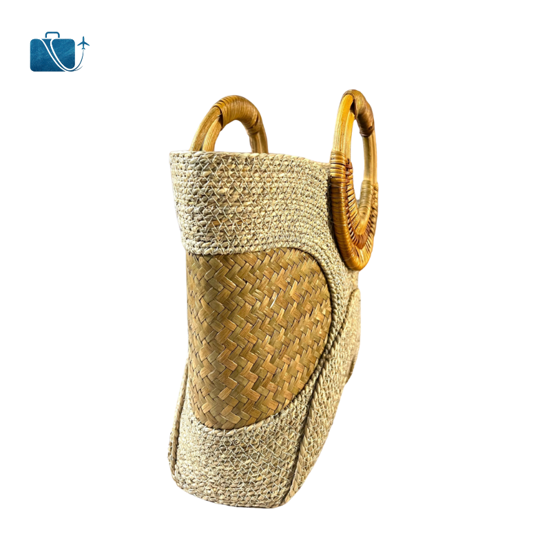 Túi Cói Thời Trang 09 - Size Nhỏ - Green Craft 2